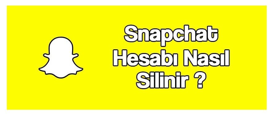 Snapchat Hesabı Silme