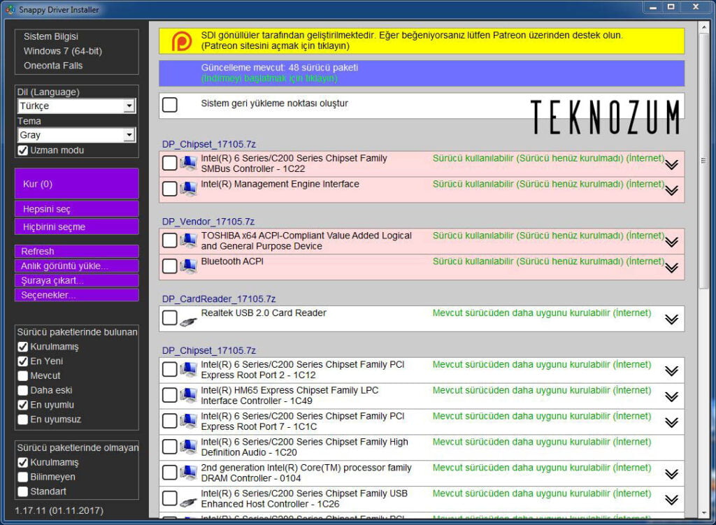 Snappy Driver Installer