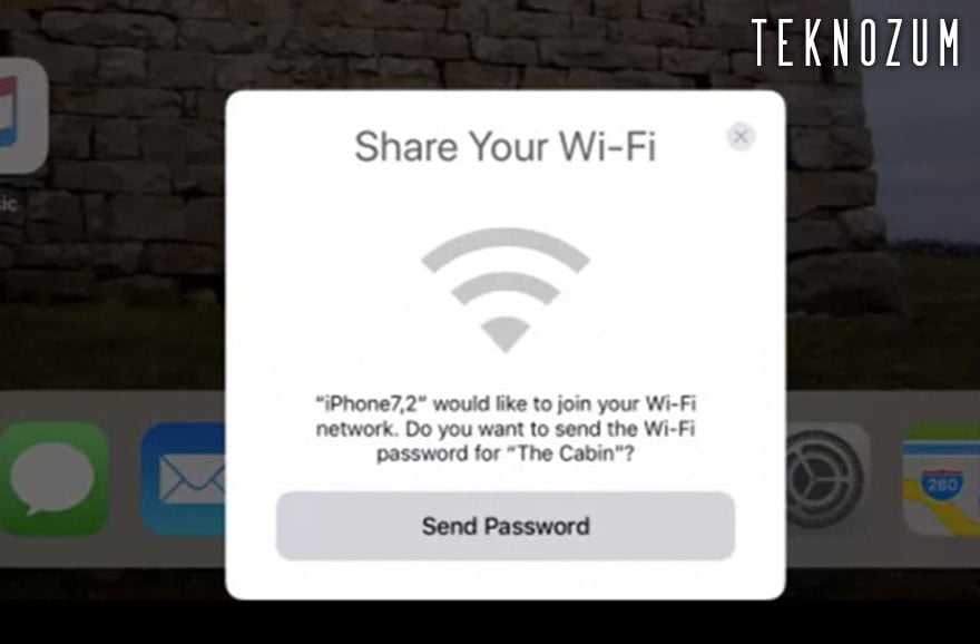 ios wifi sifresi ogrenme