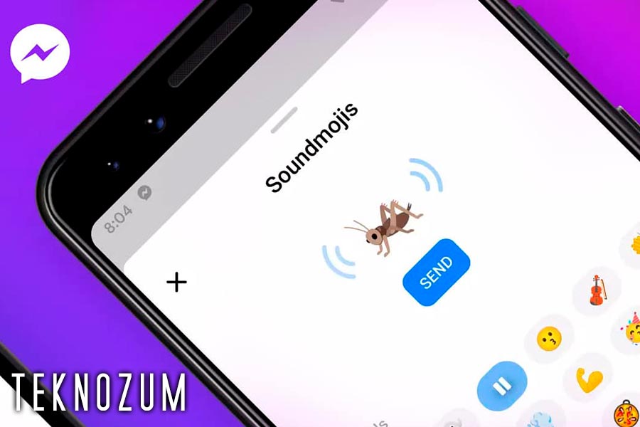 Messenger Sesli Emoji Gönderme