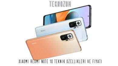 Xiaomi Redmi Note 10 Teknik Özellikleri ve Fiyatı