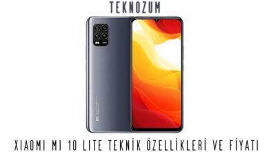 Xiaomi Mi 10 Lite Teknik Özellikleri ve Fiyatı